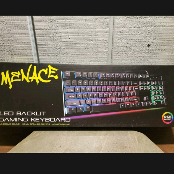 Other - Menace led gaming keyboard new in box